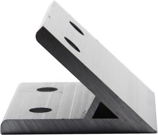 (2 stuks) 8080 Serie 45 Graden Hoek Hoek Beugels Hoek Braces Connectors Joint Voor Aluminium Extrusie Profiel — afbeelding 5
