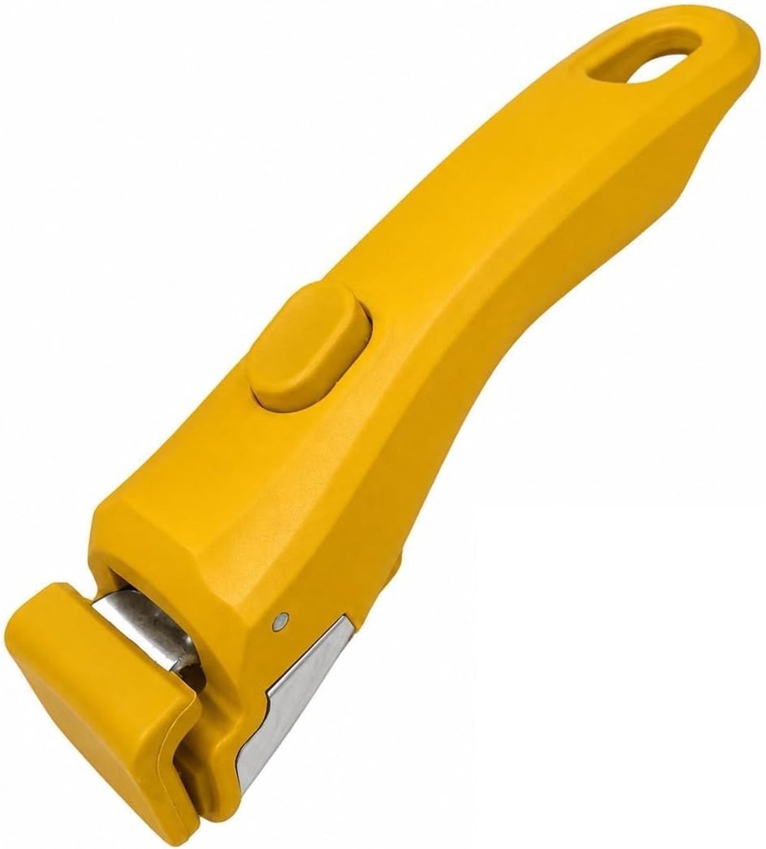 Handgreep voor universele pan, afneembaar, hittebestendig, 250 °C, houder 10 kg, antislip handgreep, compatibel met de meeste keukengerei (Geel)