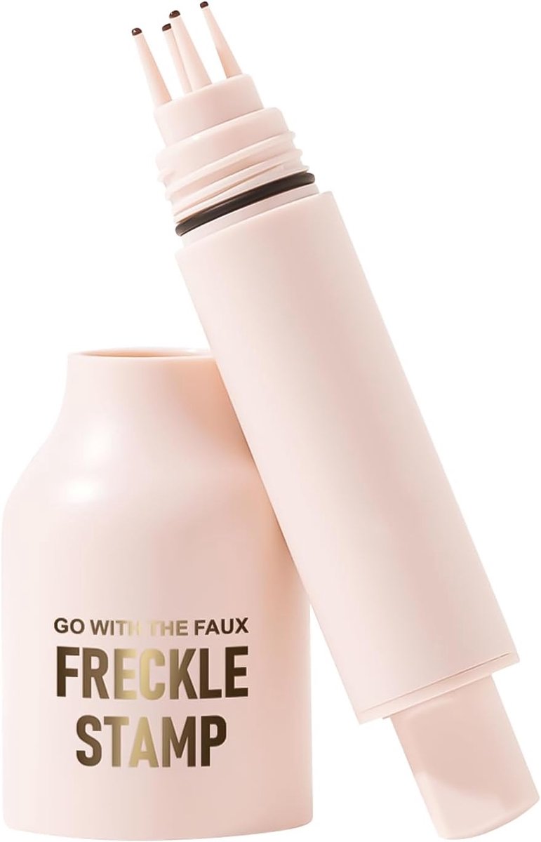 Upgrade Faux Freckle Stamp Pen, Summer Freckles Pen for Natural Freckles, Face Freckle Makeup for with 5-Point - ShopVlot