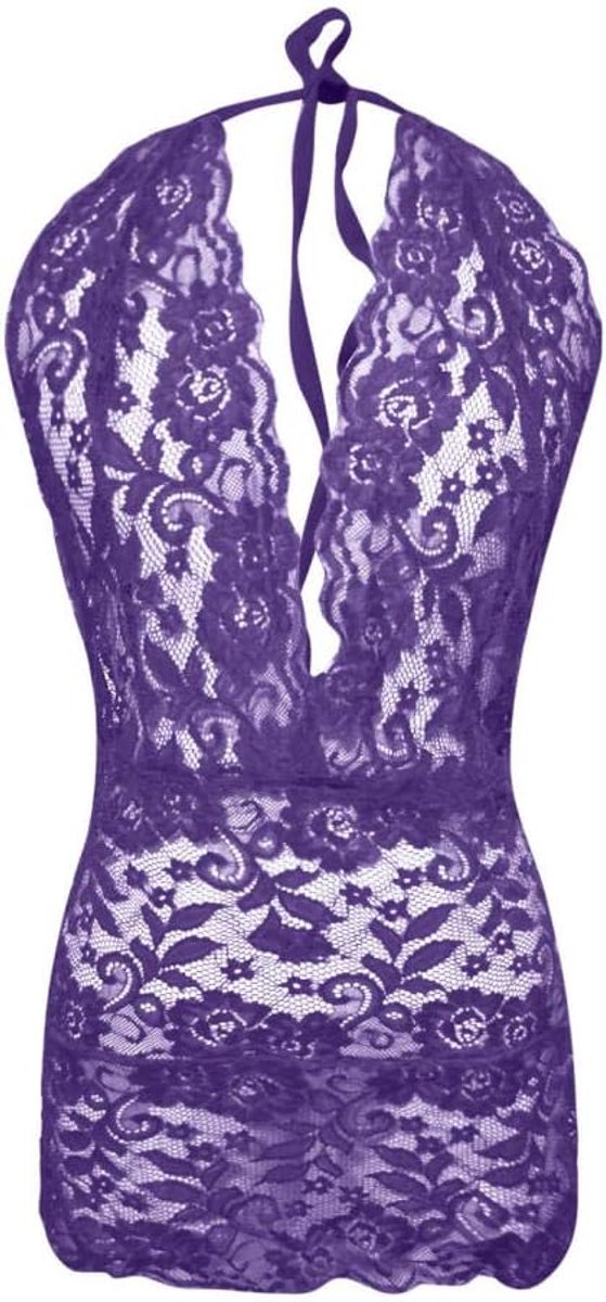 Babydolls, nachtjaponnen & negligés dames Vrouwen Diepe V Ondergoed Kant Porno Sexy Lingerie Erotische Backless Transparante Verleiding Kostuums