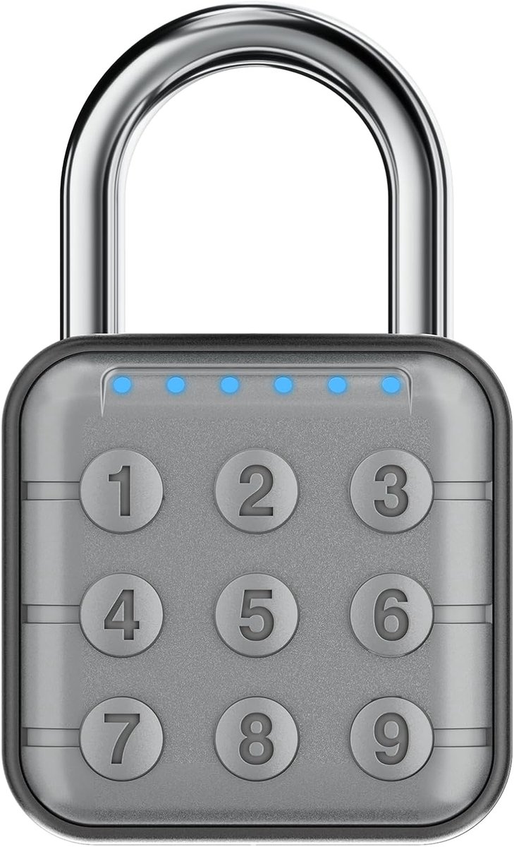 Combinatieslot voor kluisje, lockerslot en gymlocker-slot - hoge beveiliging, eenvoudig te gebruiken voor sportschool, school, reizen, outdoor