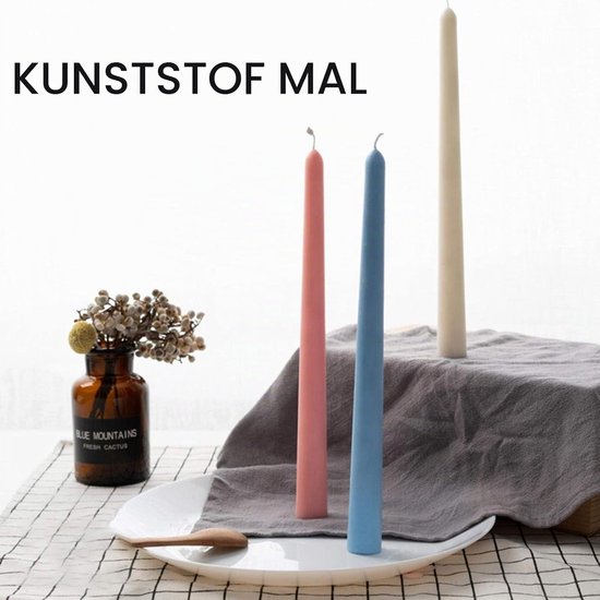 Rackbone Kaarsenvorm om te gieten, siliconen kaarsenhouder, staaf, kunststof kaarsgietvorm, stompkaars, kaarsen, doe-het-zelf handgemaakte productie, ambachtelijke kaarsen, kaarsdecoraties — afbeelding 4
