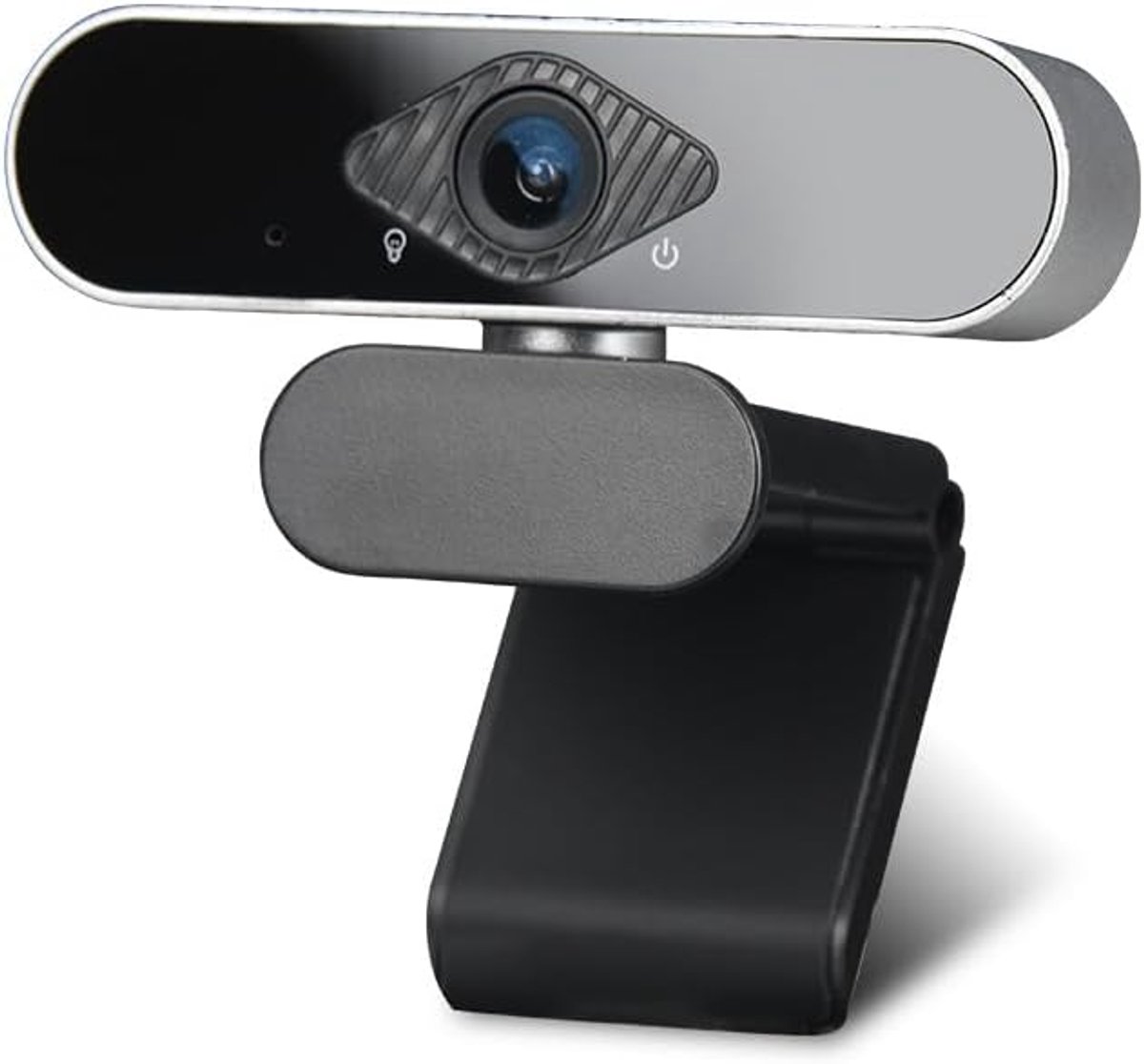 Webcam met microfooncamera, 1080p HD, mini Facecam, videoconferentie, 360° verstelbaar, USB webcam, plug & play voor conferentie, live streaming, opname