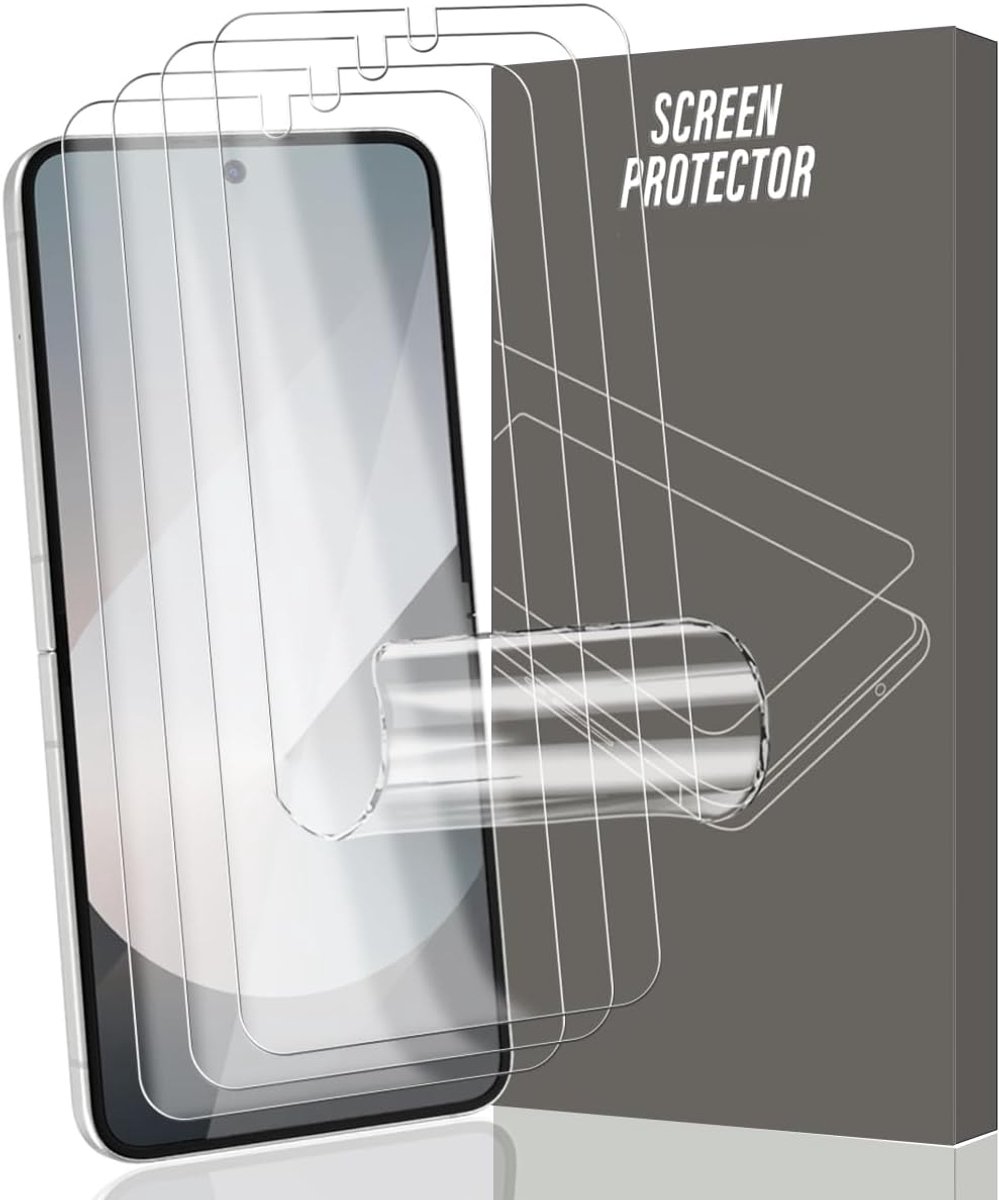 4 stuks TPU-beschermfolie voor Samsung Galaxy Z Flip 6/Flip 7 FE