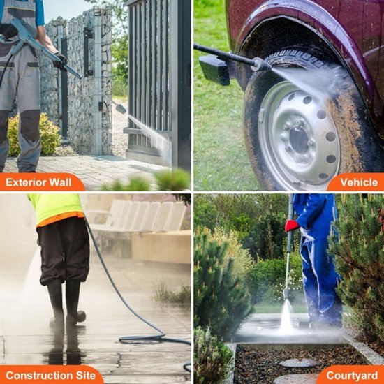 Hogedrukreiniger Vervangingspomp - 25,4 Mm As - 303 Bar Druk - 15 L/min Debiet - Horizontale Triplex Plunjer - Voor Benzine Motoren — afbeelding 5