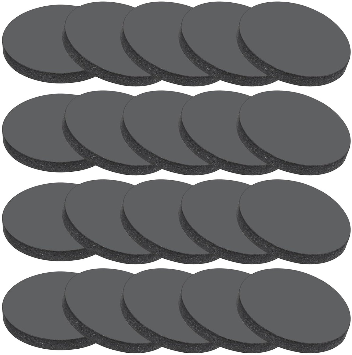 Rubberen rondellen 25 mm ID x 3 mm dik - zwart - vermindert trillingen - multifunctioneel m-winkel - 20 stuks - m-winkel