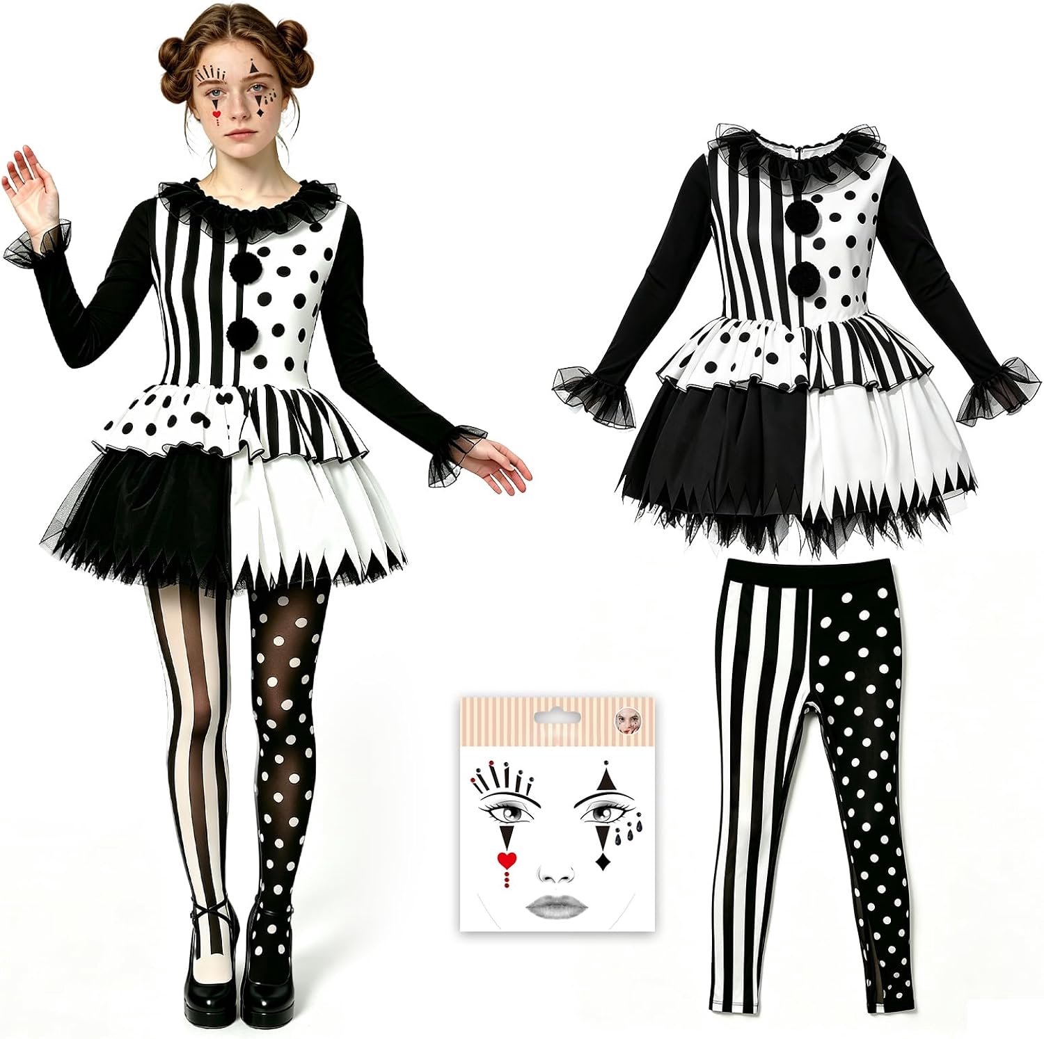 Griezelig kostuum voor feestjes