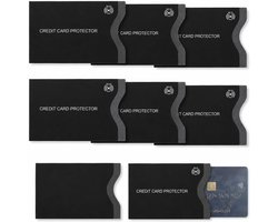 Set van 6 rfid blokkerende paspoorthoesjes grijs met gekleurde randen beschermhoezen tegen klonering voor reisdocumenten waterbestendig en scheurvast afmetingen 8 8 x 5 8 cm