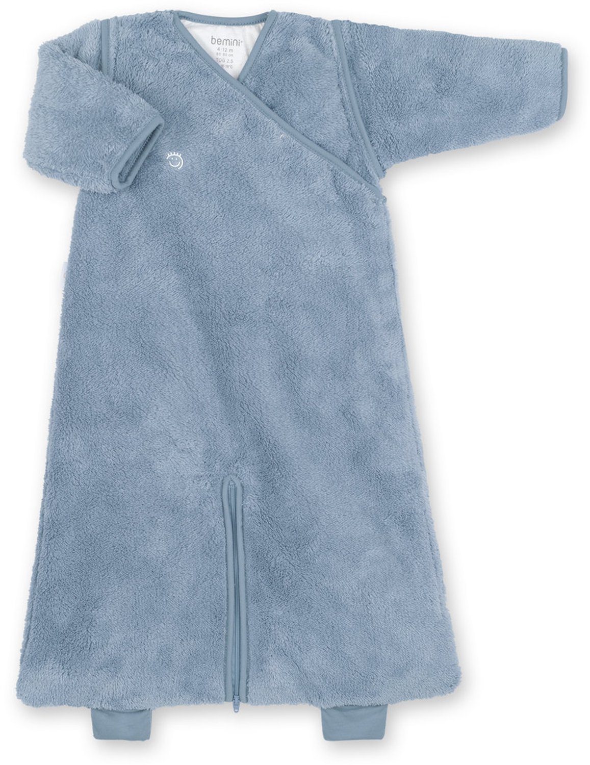 BEMINI Babyslaapzak - MAGIC BAG 4-12m - TOG 2.5 - Zachte warmte - Stone