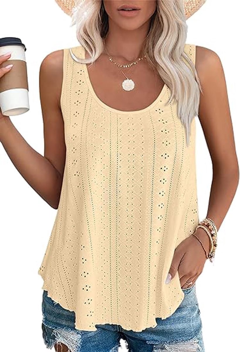 Tanktop zomer cami blouses tops bovenstuk mouwloos camisole shirt