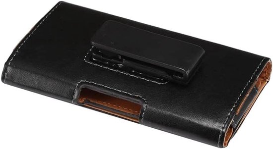 Leidinggevend etui van synthetisch leer Riemclip 360º draaibaar Magnetische sluiting voor Meizu Mblu 10 (2021) - Zwart — afbeelding 4