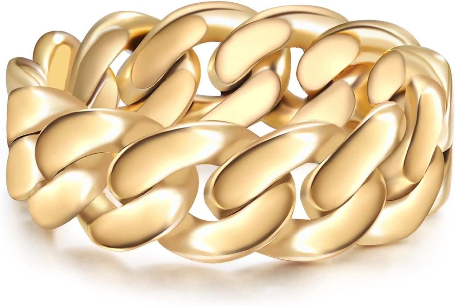 Ring metaallege Ring geelgoud verguld 14 karaat kostuumjuwelen Ring