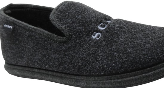 Scapa - Pantoffels - Grijs - Heren - Maat 43 -