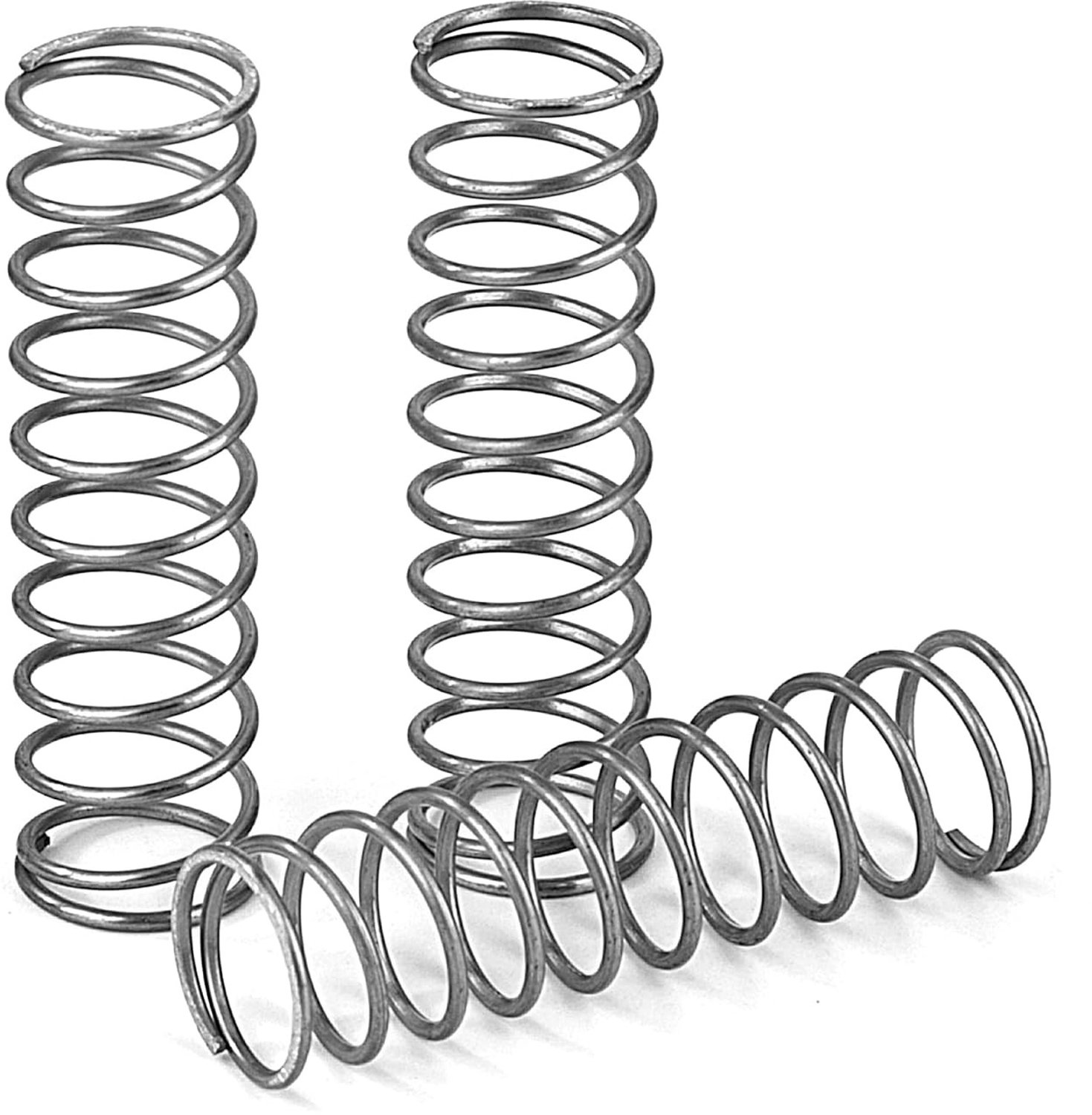 Compressieveer 35 mm van roestvrij staal, draaddiameter 0.8 mm, binnendiameter 8 mm, veerkracht 0.75 kg, set van 10 stuks voor diverse toepassingen