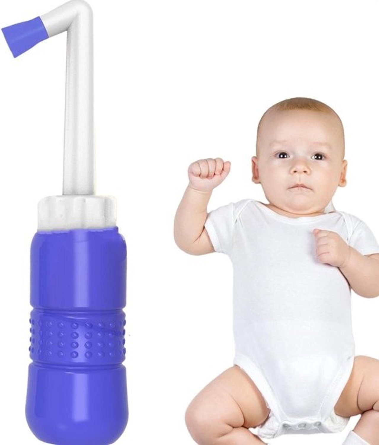 Bidet voor onderweg - Douche voor persoonlijk gebruik - Voor op reis en buiten - Oplaadbaar met USB - 300 ml - Wit
