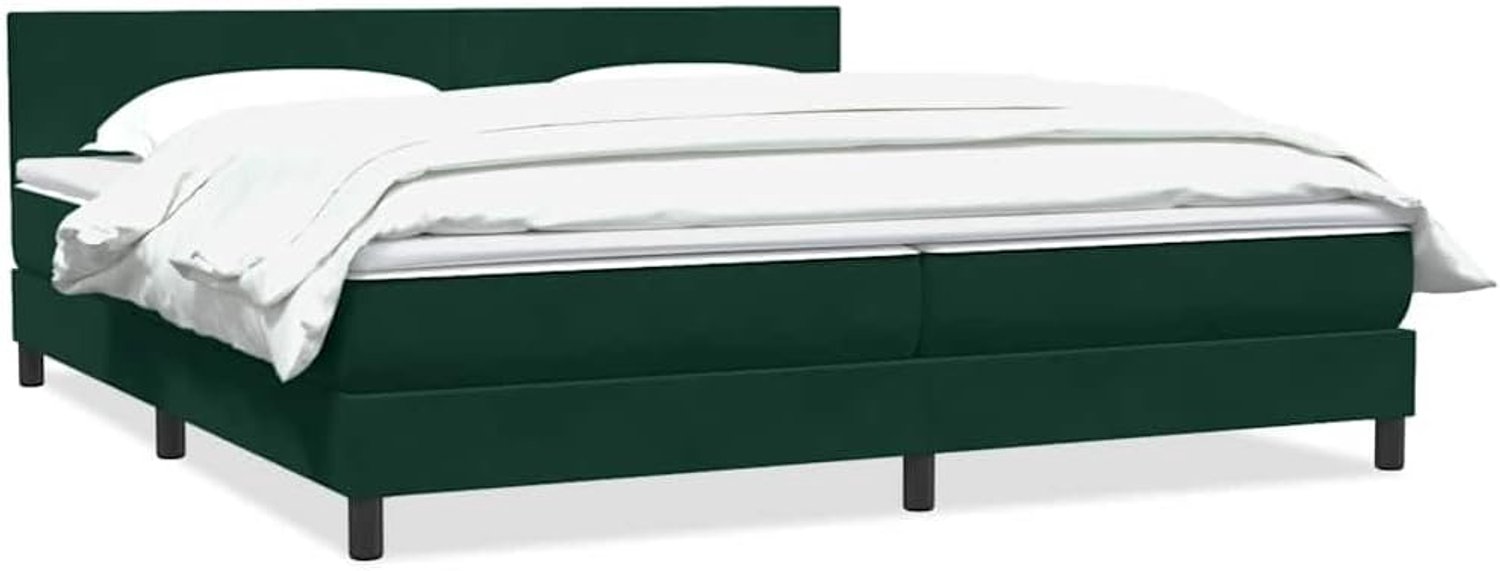 Pocketveringmatras Donkergroen 180x220 cm