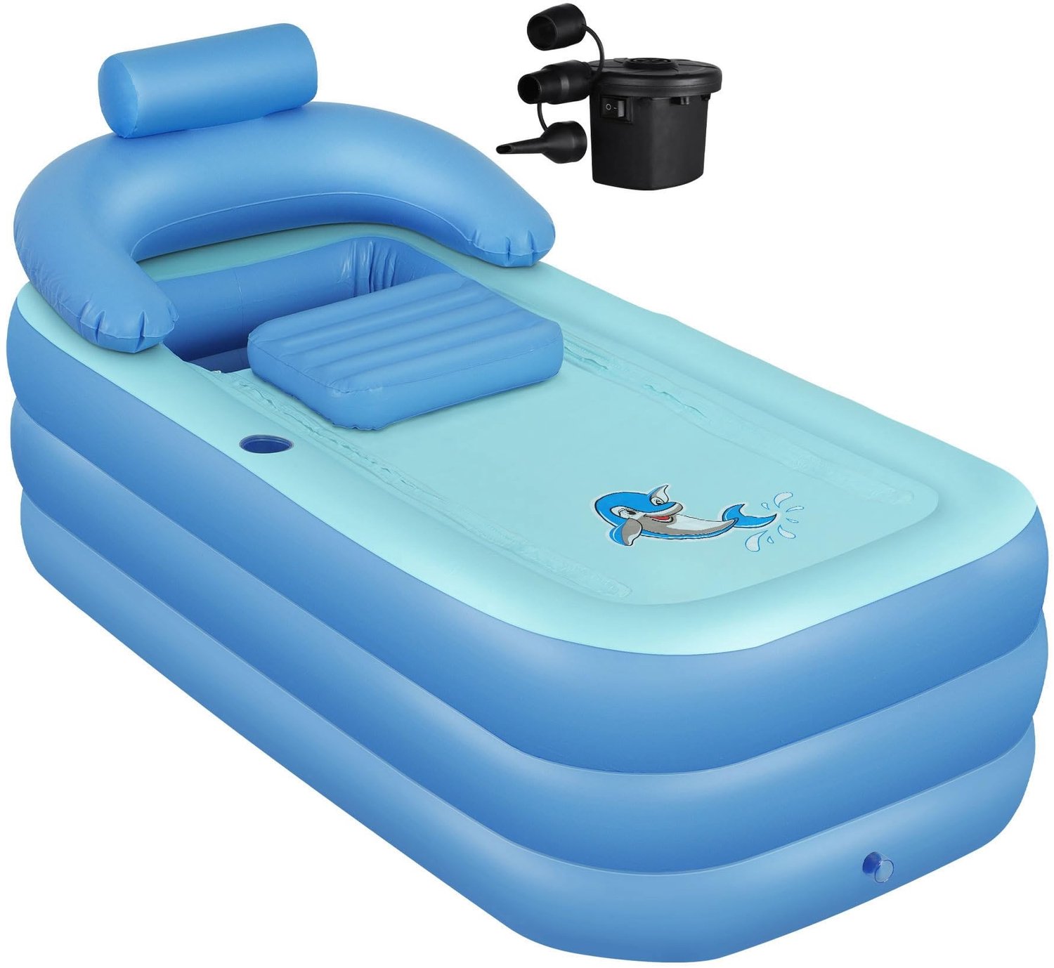 Opvouwbaar Inflatable Bad voor Binnen en Buiten