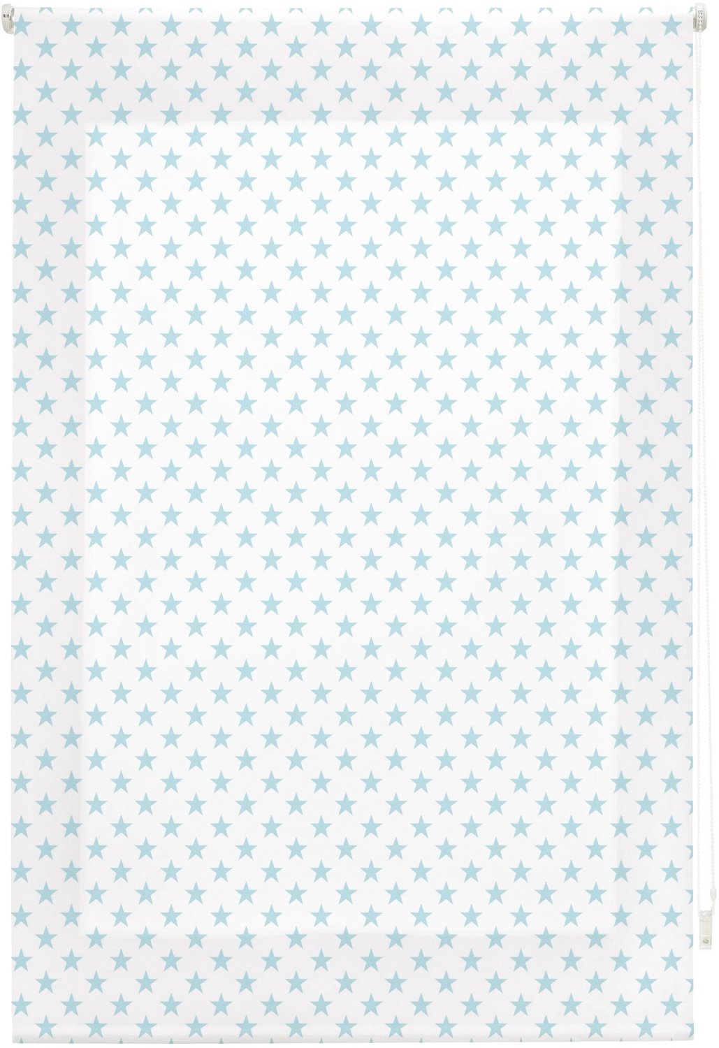 Stars Roller Blind 110 x 180 cm in Turquoise