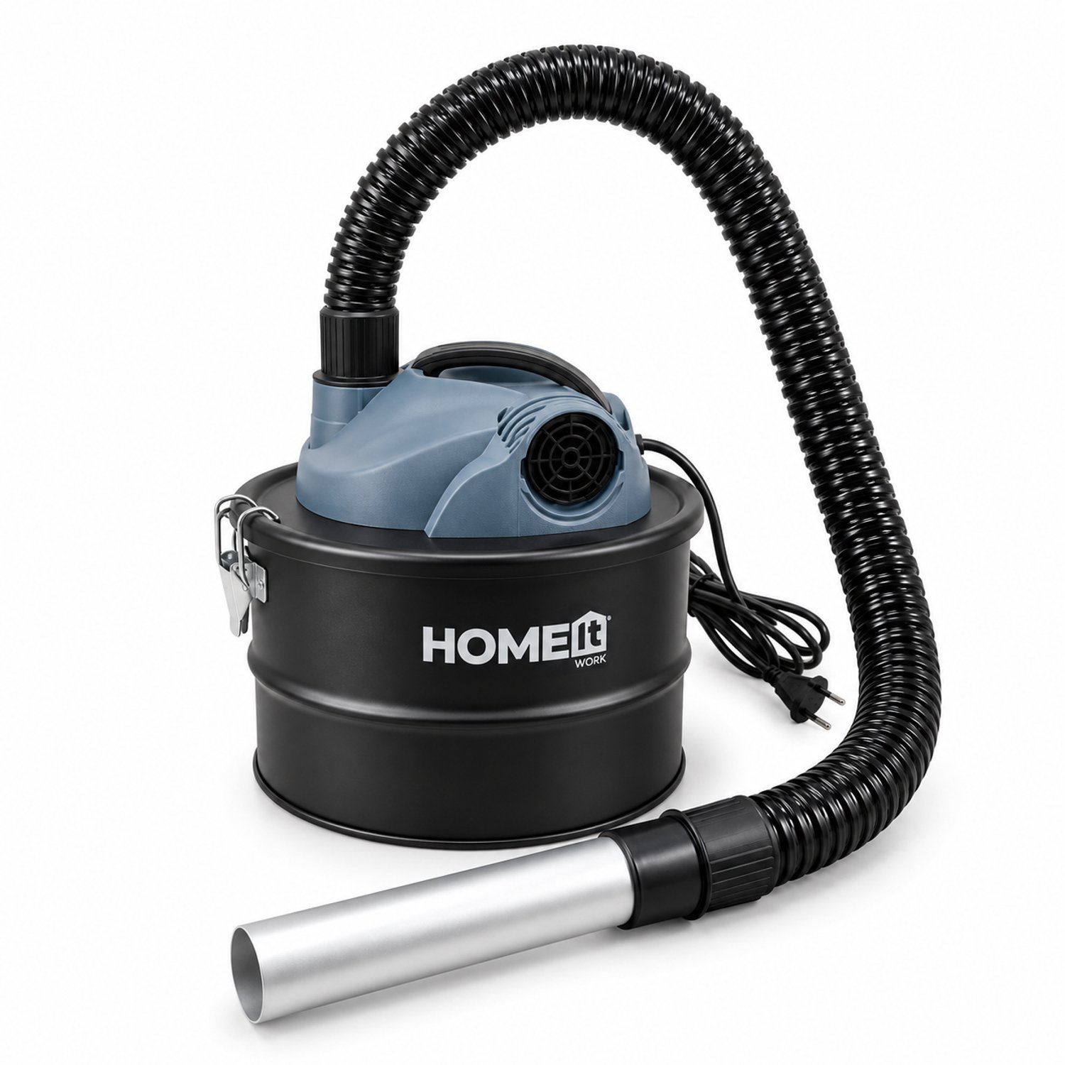 Home it® Asstofzuiger Ashcleaner met HEPA Filter - BBQ - Open Haard - Pelletkachel - 10 Liter - 800W - 150 cm slang, 3 m snoer en mondstukken