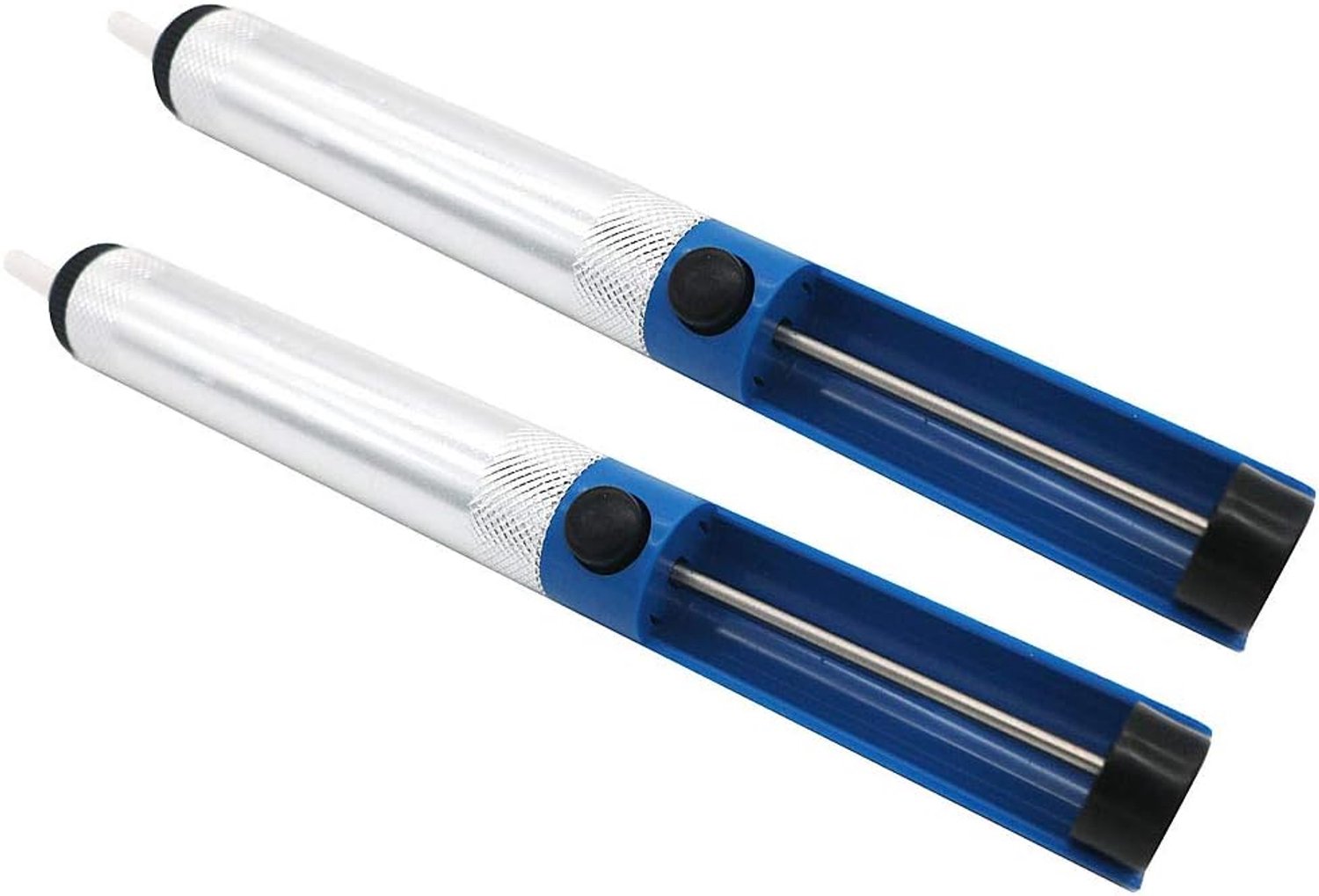 Desoldeerpomp 2St - Zuigpomp Pen - Krachtige afzuiging - Voor elektronica en hobby - 2 stuks - Vemera