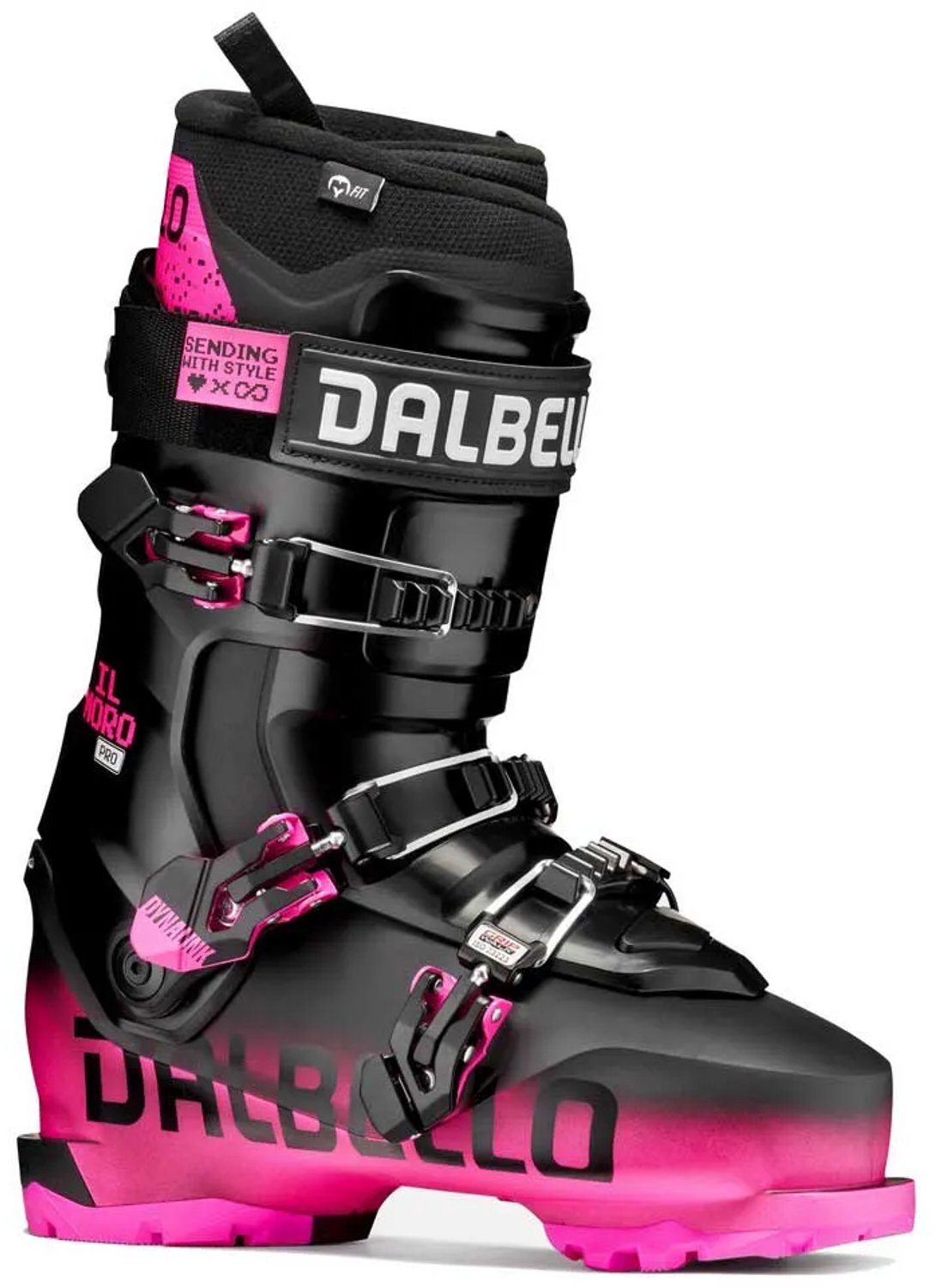 Dalbello Il Moro Pro 3dwrap Alpine Skischoenen 25.5 Zwart