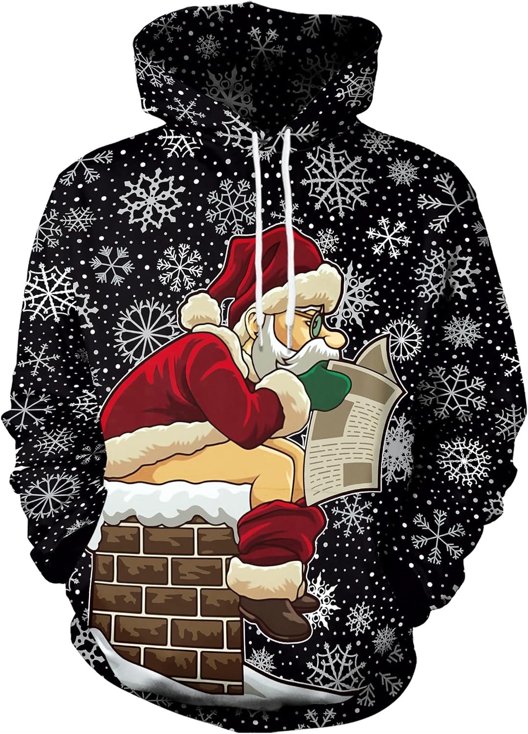 Kersttrui met lange mouwen (S-3XL)