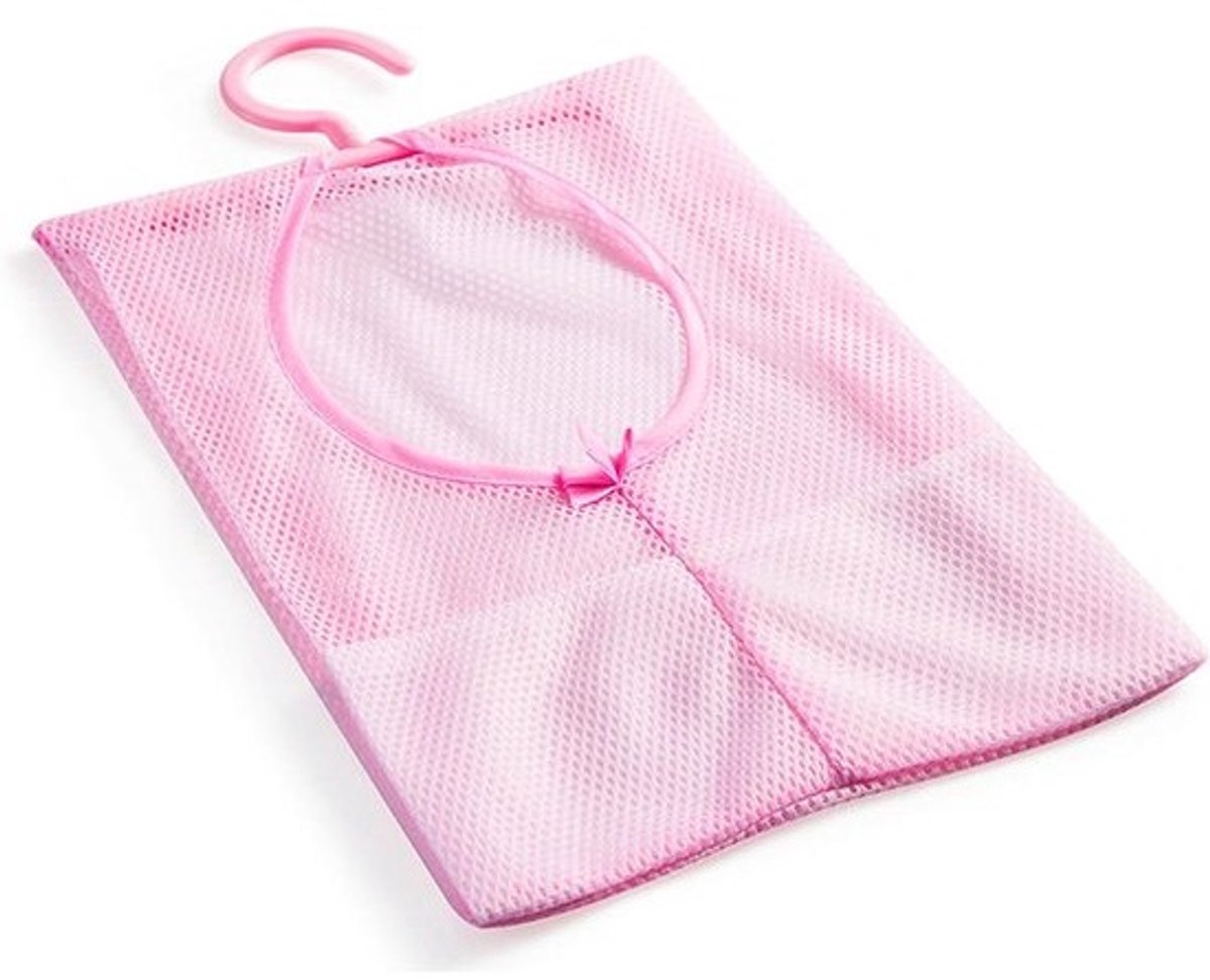 Kledingknijper Tas, Geschikt voor Tot 100 Kledingknijpers, Handige Opbergmand met Hanghaken voor Thuisgebruik, Herbruikbare Tas voor Kledingaccessoires en Organisatie