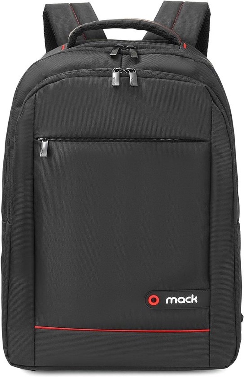Laptop Rugzak - Reisrugzak Computer - Veilig Transport - Waterbestendig Compartiment - 33x12x49 cm - Zwart