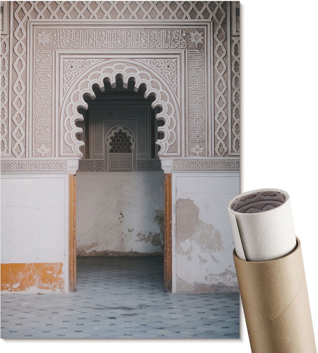 Coloray Polycanvas Wandposter - Zwarte Viool, Fotografie - A3 - Zwart Kunst - Rechthoek - Canvasposter - Woonkamer, Slaapkamer, Kantoor - Modern