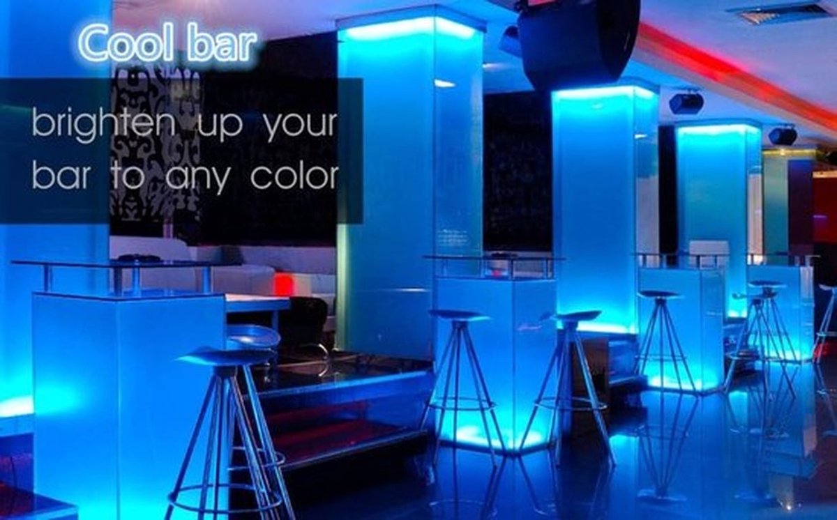 Twee blauwe LED-lampen met speciale effecten, veilig en energiezuinig, met dynamische vlameffecten, geschikt voor huisdecoratie, slaapkamers, woonkamers, bars, hotels en feesten.