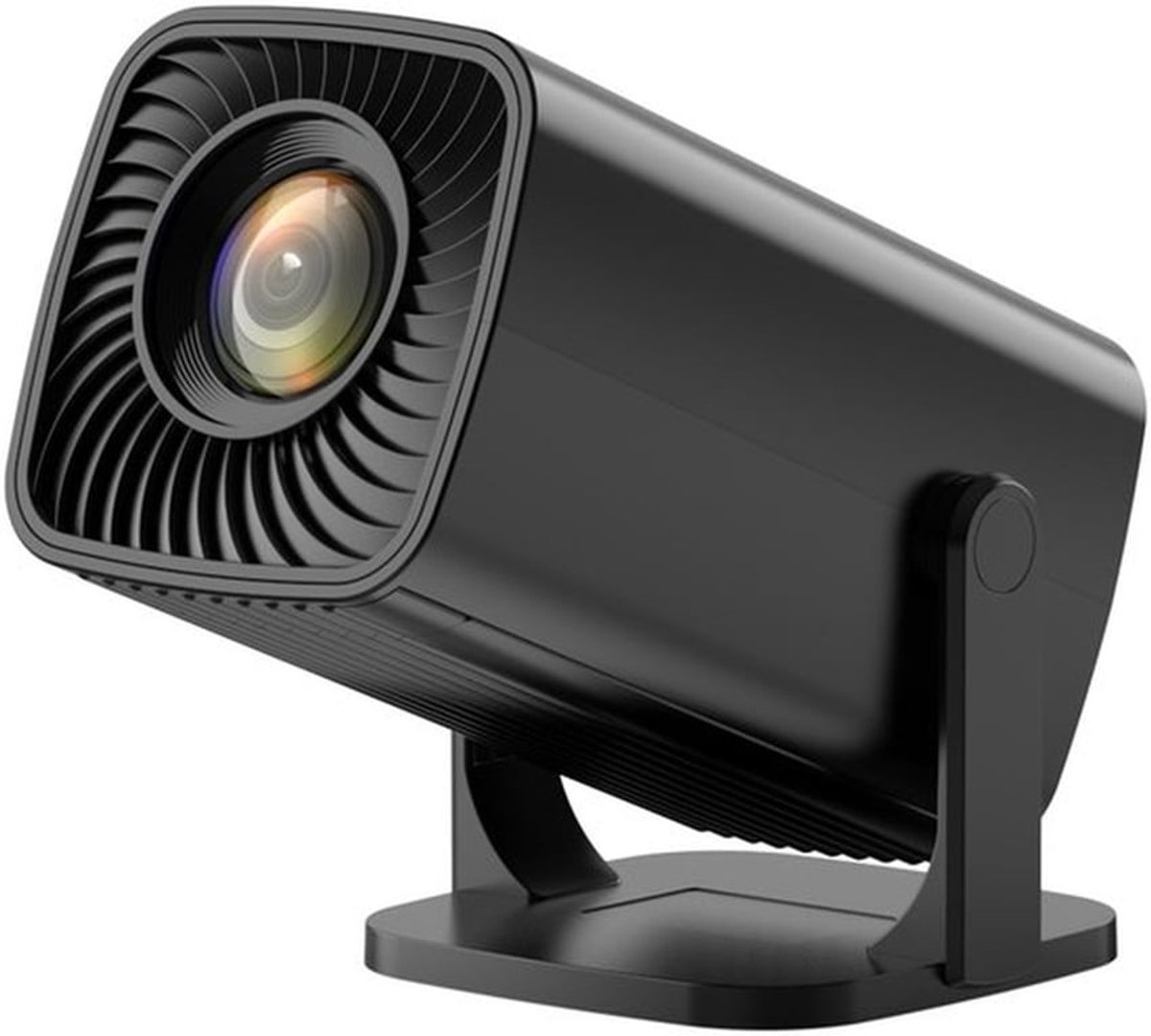 Mini-projector, geschikt voor draagbare buitenfilmprojectoren, slimme projector die compatibel is met smartphones/tv-sticks/laptops/USB/HDMI, voor binnen- en buitengebruik.