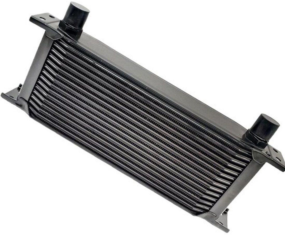 Oliekoeler - Radiateur - Motor Koelen - Verbeterde Efficiëntie - 16 Rijen - Zilver