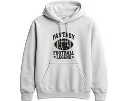 Voetbal Hoodie – FANTASY FOOTBALL LEGEND – Sport Outfit – Unisex Hoodie voor Dames & Heren – Origineel Cadeau