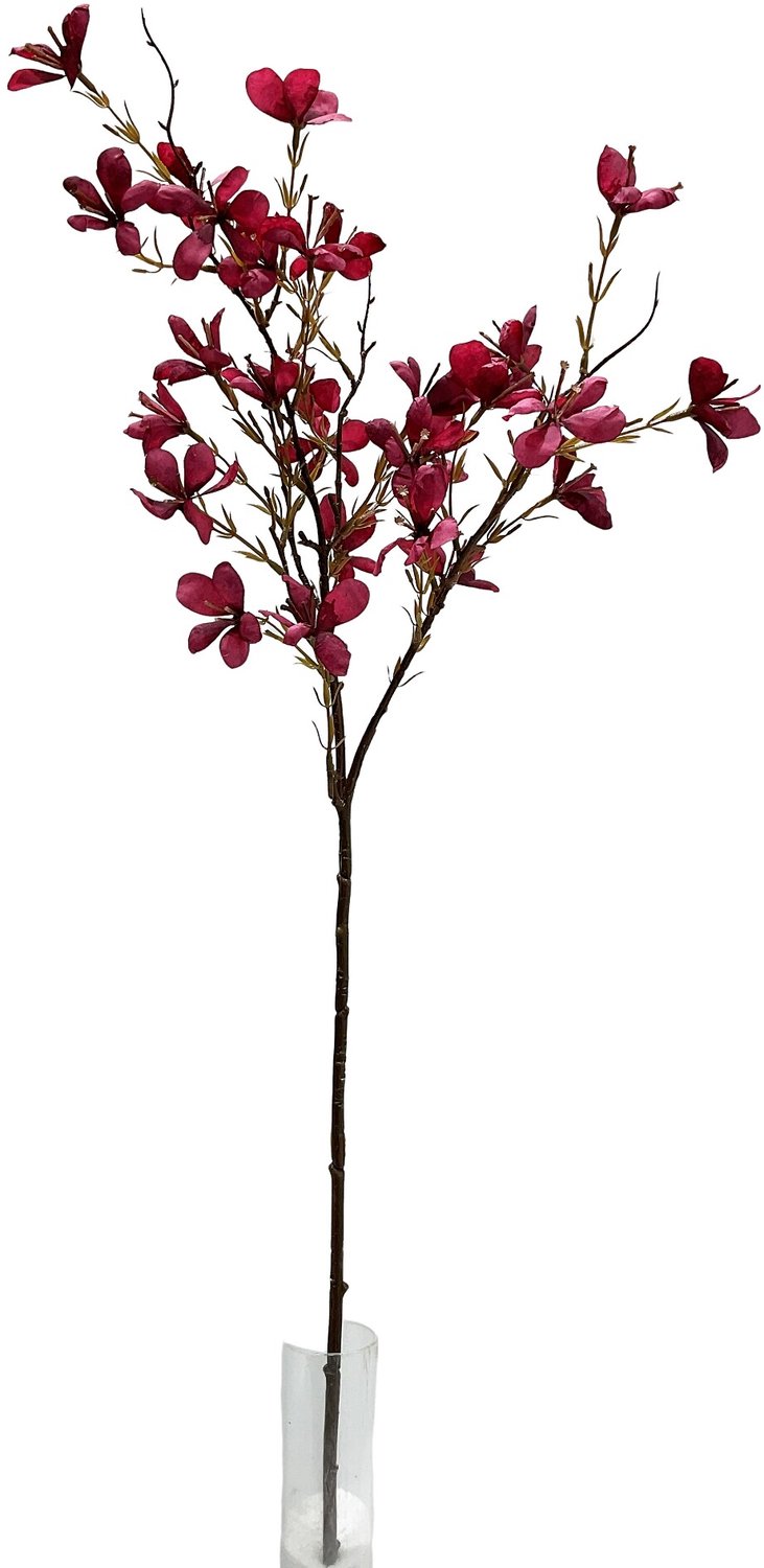 homebound by ky Kunsttak Pauwenbloem 81cm rood