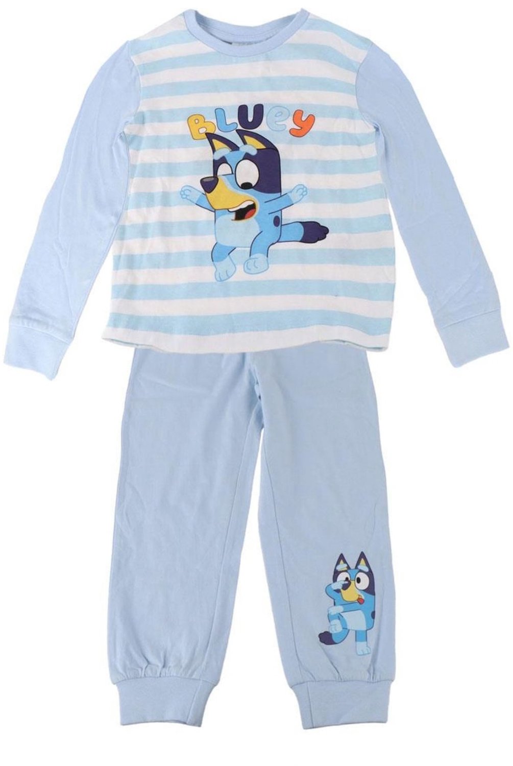 Bluey Pyjama Bluey en Bingo Maat 3 jaar 100% Katoen Light Blue