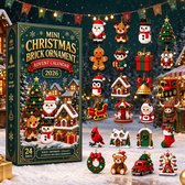 Adventskalender 2026 - kerstkalender - kerst adventskalender - 24 ornamenten - adventskalender kinderen - kerstversiering - kerst cadeautjes - Feestelijke Sfeer Creëren - Kerst Cadeau - voor Kinderen en Volwassenen