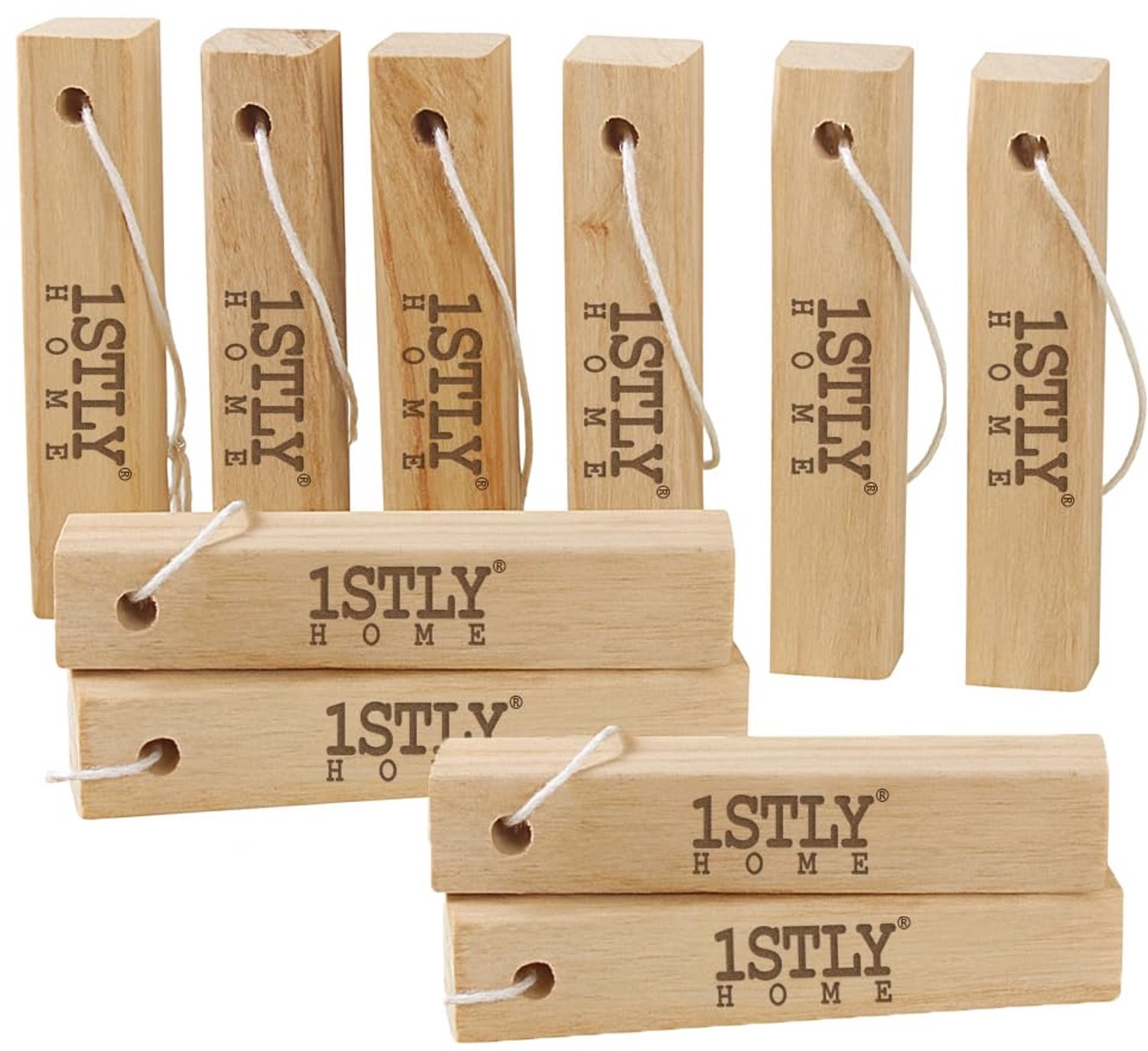 Natuurlijke Kamferhouten Mottenwerende Sticks - 10 Stuks