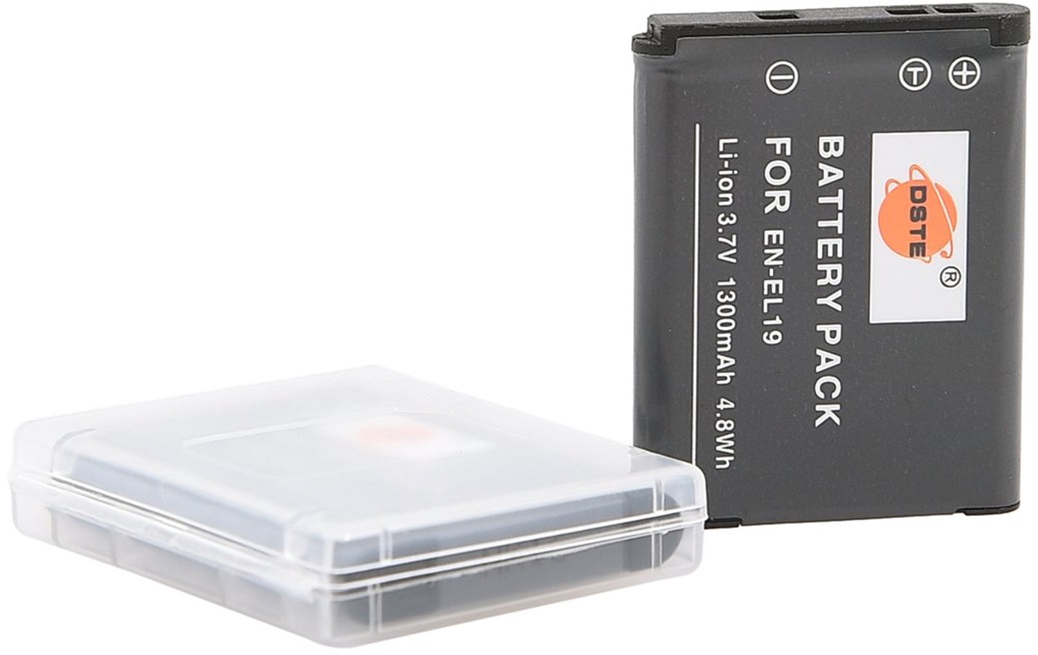 Set van 2 EN-EL19 Batterijen voor Digitale Camera's