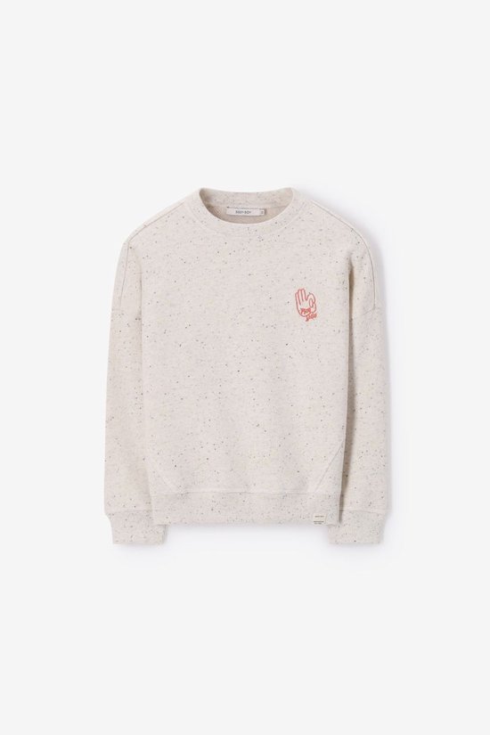 Grijze Sweater Met Artwork