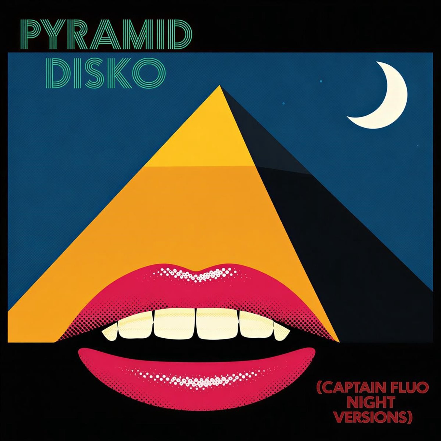 Hologram Teen - Pyramid Disko: Captain Fluo Night Versions (LP) (Coloured Vinyl)