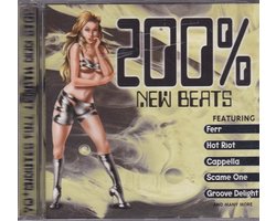 200% New Beats | Media condition: Very Good Plus (VG+) | CD, Comp
