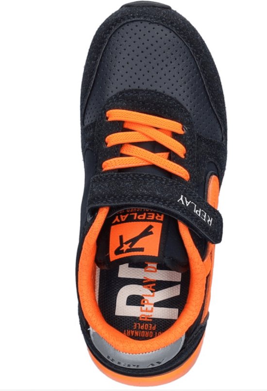 Replay - Fiber Jr Boy 7 - Jongens - Sneakers - Blauw - Maat 38