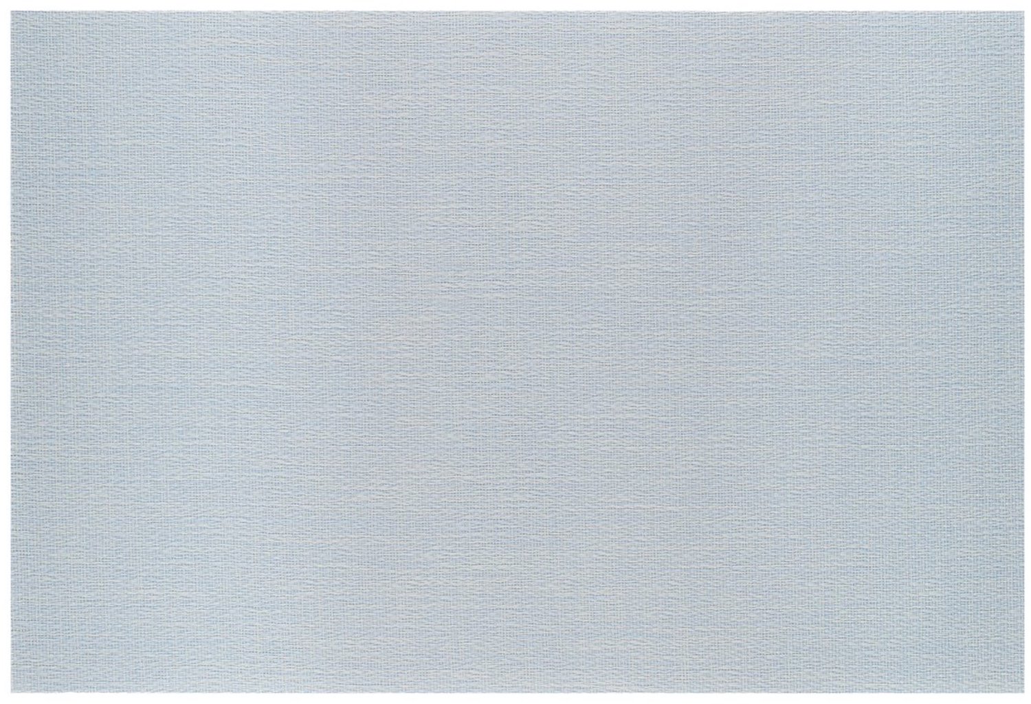Placemats Set van 4 – Geweven Look PVC – Mono Blauw – 30x45 cm – Afwasbaar – Onderlegger & Tafeldecoratie