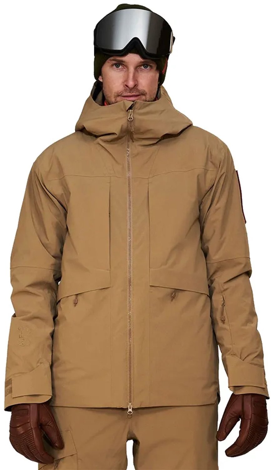 The Mountain Studio 3l Hybrid Shell Insulated Jas Man Otter / Grenadine