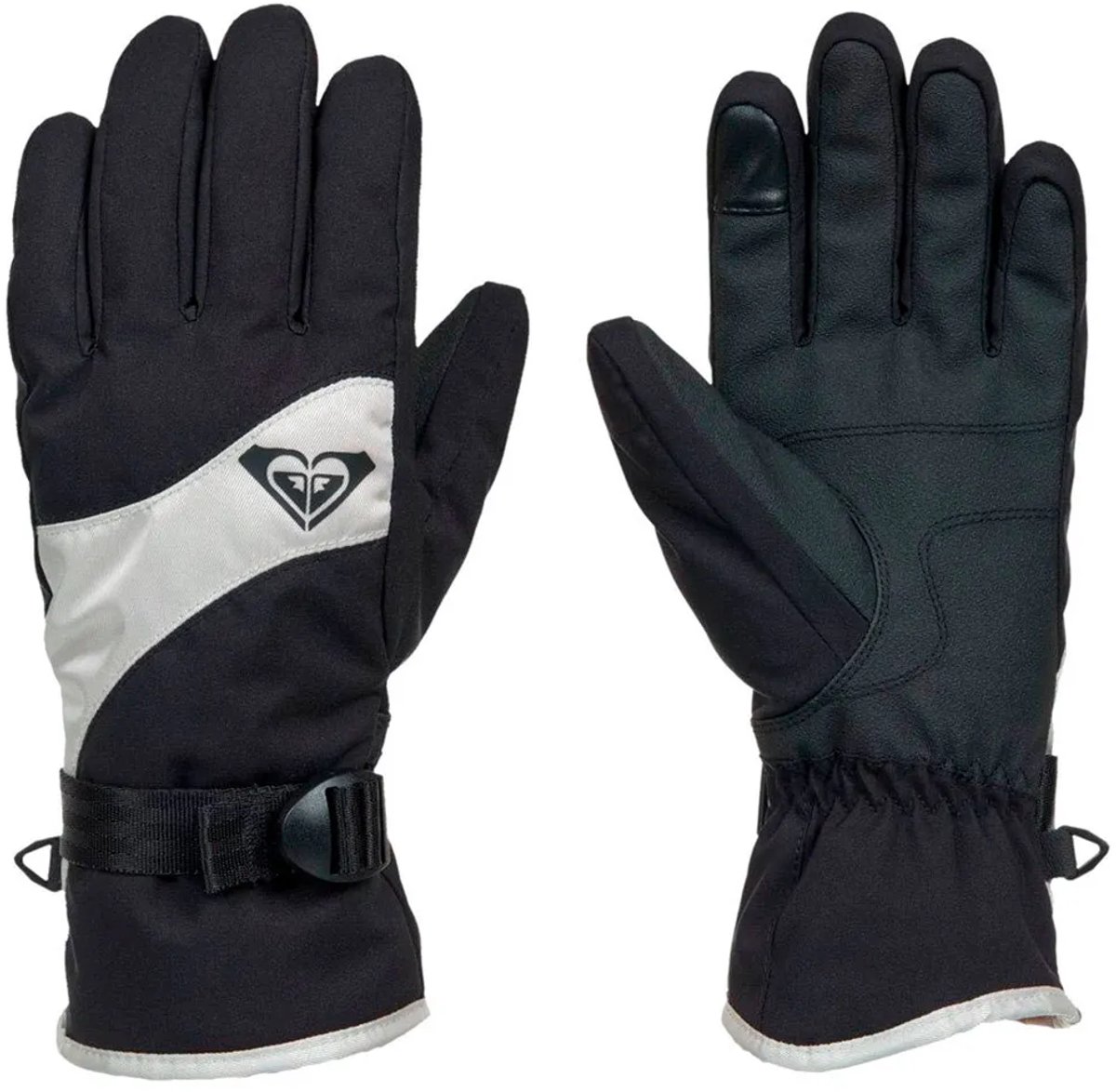 Roxy Jetty Solid Handschoenen Zwart S Vrouw