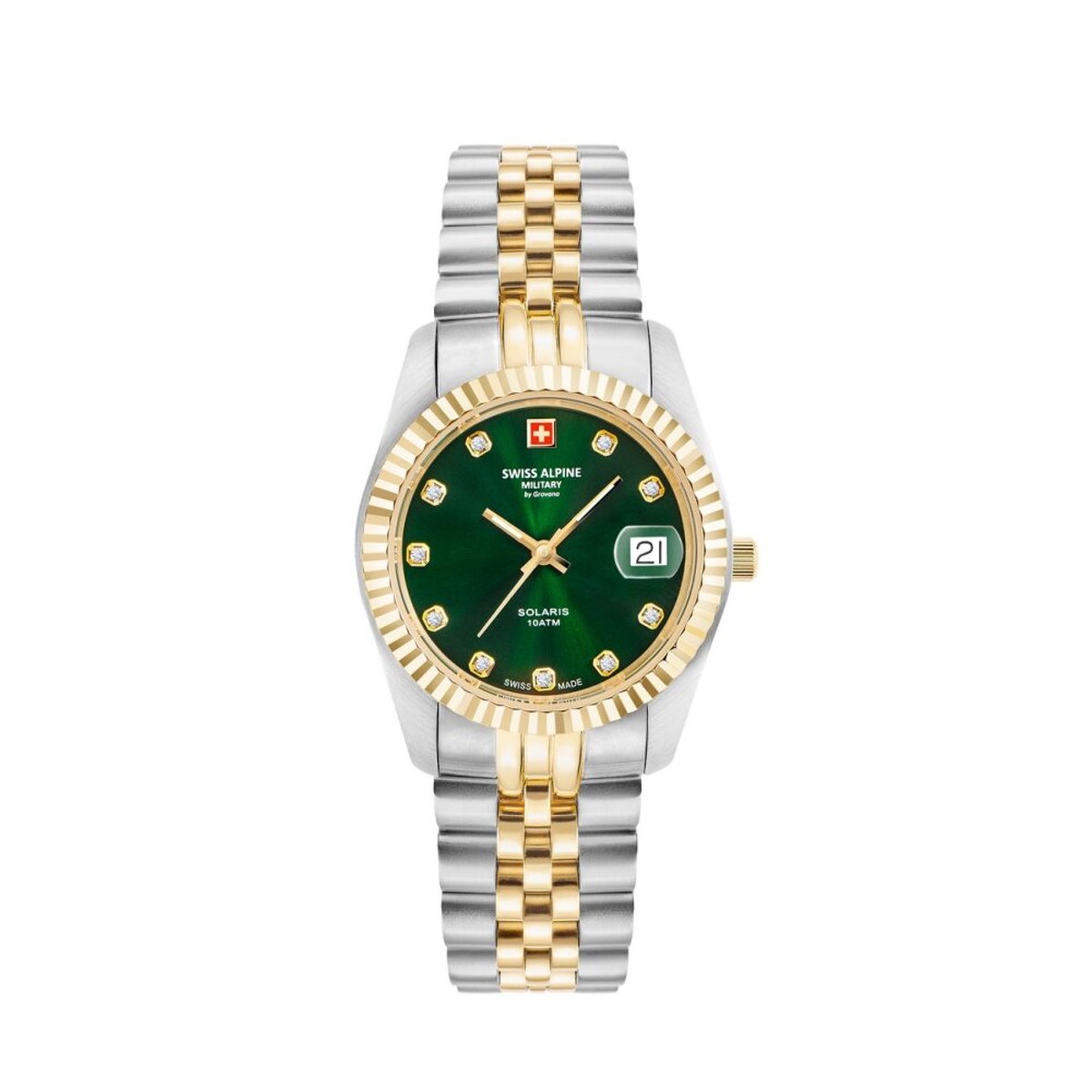 Swiss Alpine Military - 7716.1244 - Polshorloge - Dames - Kwarts - Solaris
