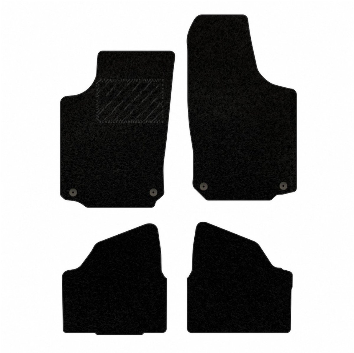 Automatten Opel Corsa C 2003-2006 - Naaldvilt - Perfecte pasvorm - 4-delig