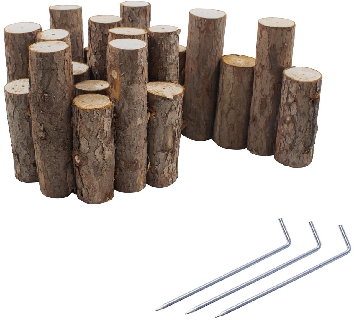 Elzusha - Houten Decoratieve Omheining voor Tuin en Bloembedden