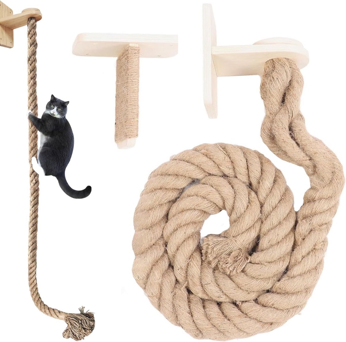 Klimtouw Voor Katten Kittensprongetreden