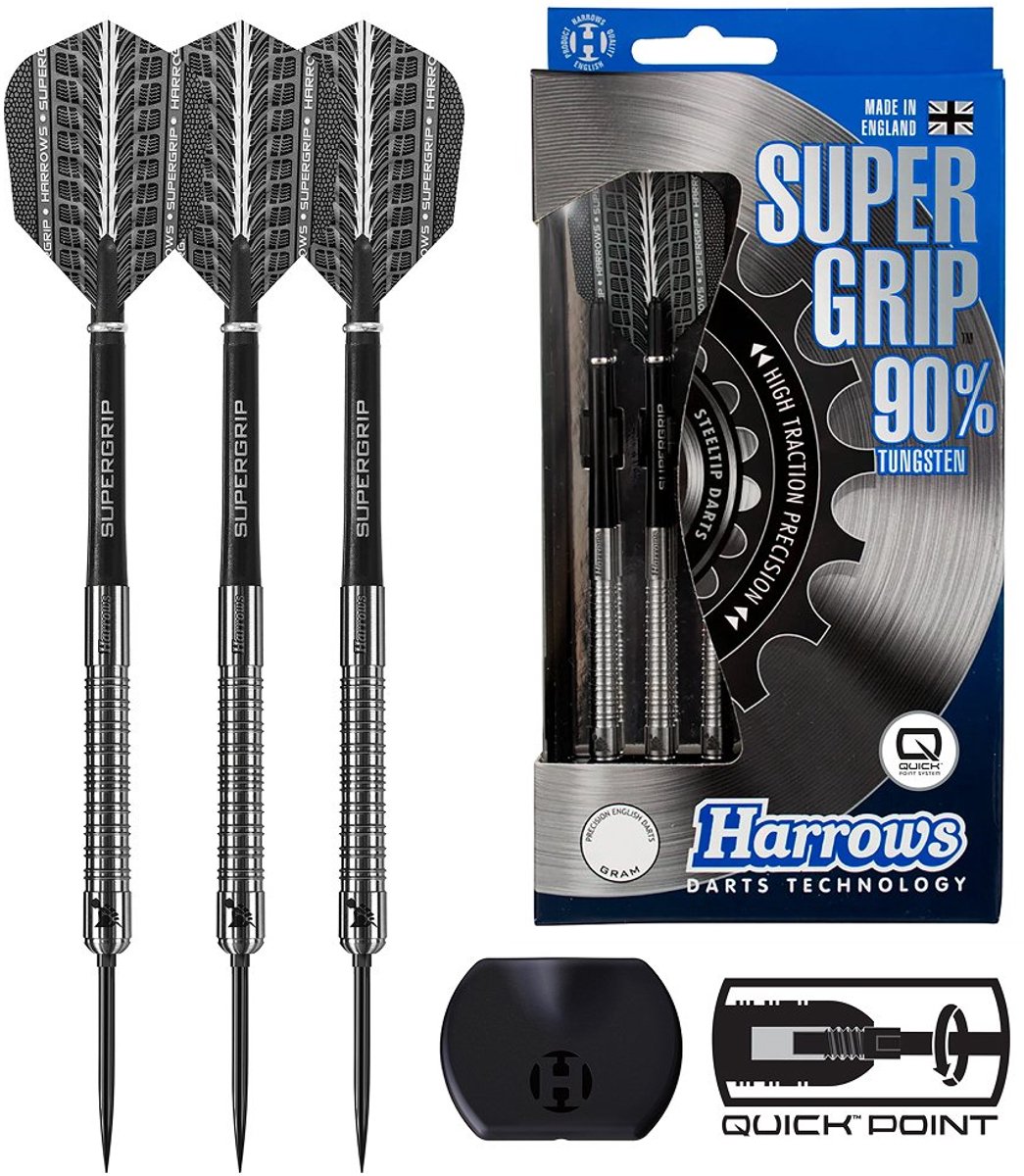 Harrows Supergrip Quick Point 90% - Dartpijlen